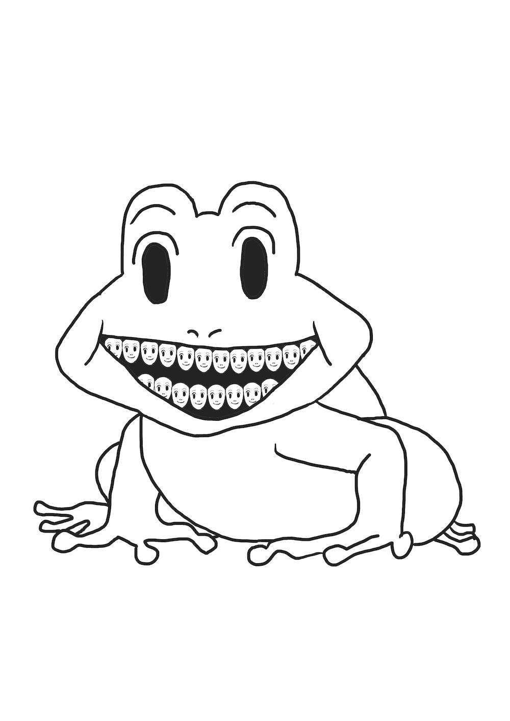シバタ蛙